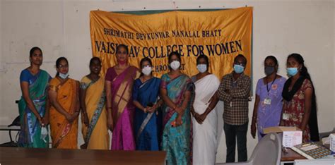 Vaccination Camp SDNB Vaishnav College For Women