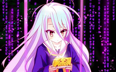 Hd Wallpaper Anime No Game No Life Shiro No Game No Life