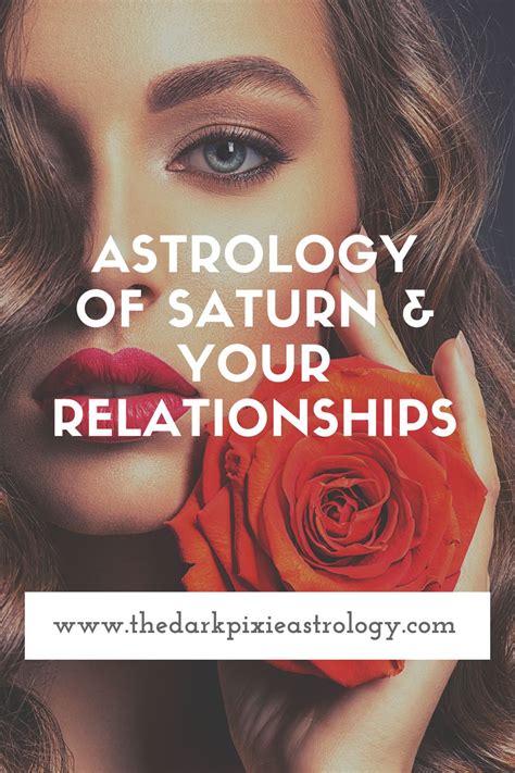 Astrology Of Saturn Your Relationships The Dark Pixie Astrology