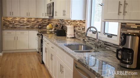 Viscont White Granite Kitchen Marble