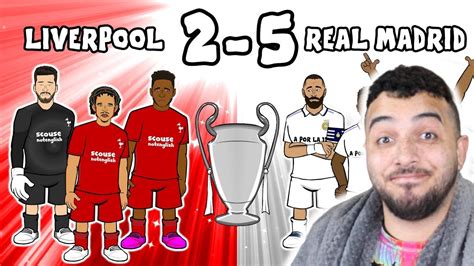 💥2 5 Liverpool Vs Real Madrid💥 442oons Reaction Youtube