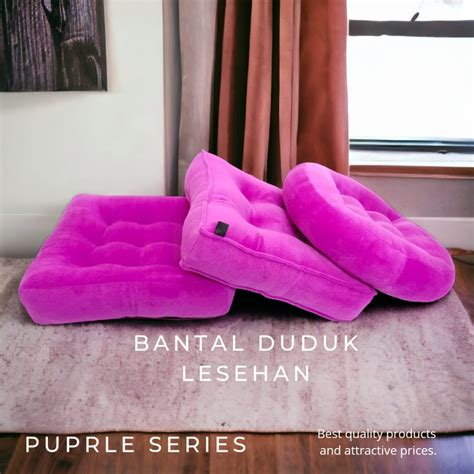 Jual Rumahliyya Bantal Lesehan Duduk Lantai Cafe Purple Series Shopee