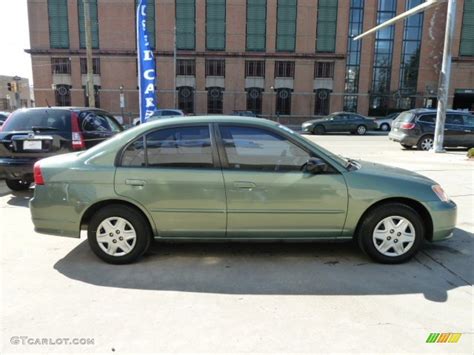 2003 Galapagos Green Honda Civic Lx Sedan 61580215 Photo 5 Gtcarlot