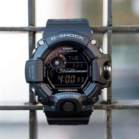 OFFICIAL WARRANTY Casio G Shock GW 9400 1B Rangeman Black Out Master