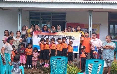 Cegah Stunting Penyuluh Perikanan Halbar Ajak Warga Konsumsi Ikan Pada