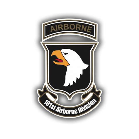 Army 101st Airborne Division Screaming Eagle Precision Cut Decal