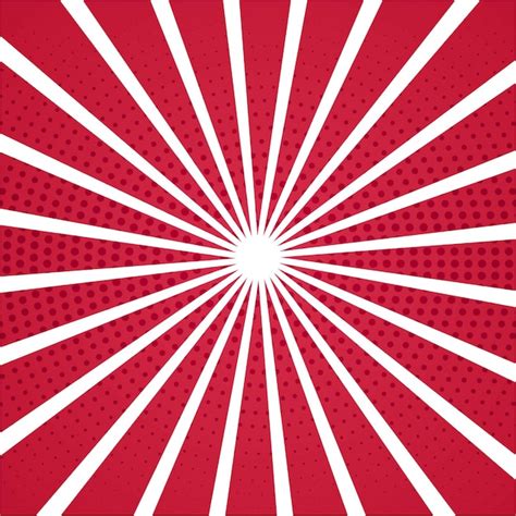 Fondo Rojo Y Blanco De Rayas Vector Gratis