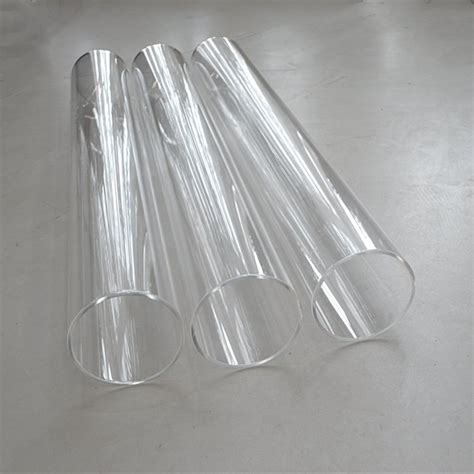 High Temperature Quartz Glass Tube For Heating Jsk Industrial Supply