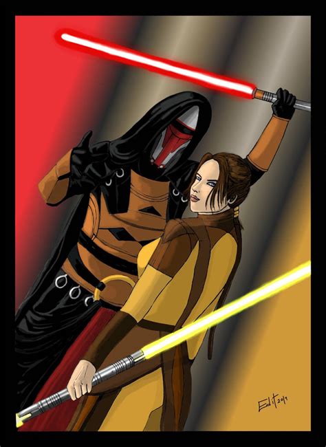 Darth Revan And Bastila Shan By Editsulli On Deviantart In 2022 The