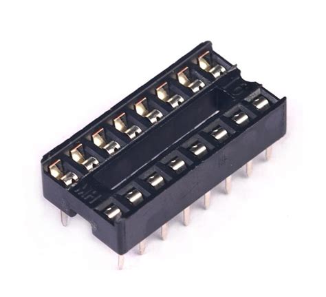 Zocalo Integrado Socket 16pins DIP16 Leantec ES