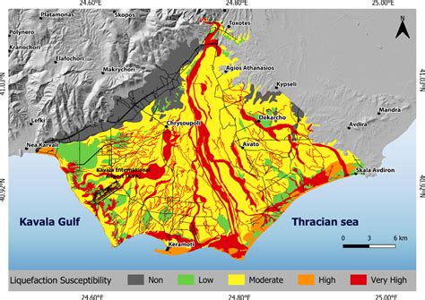 Figure From A Detailed Liquefaction Susceptibility Map Of Nestos