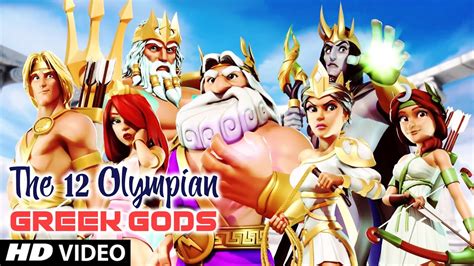 The 12 Olympian Greek Gods Mount Olympus Greek Mythology Explained