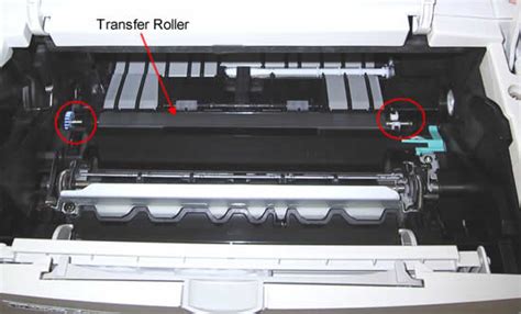 HP LaserJet 4000 Transfer Roller Installation Instructions