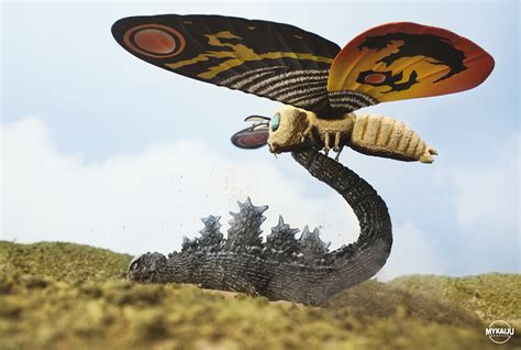 mothra  godzilla mykaiju