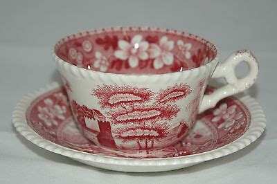 Copeland Spode China Cup Saucer Spode S Tower Pink Pattern Ebay