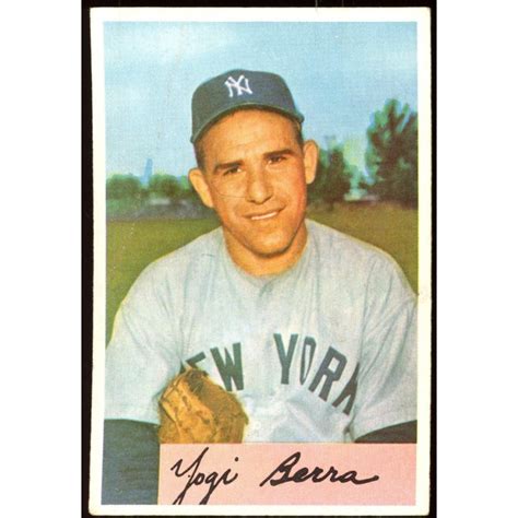 Yogi Berra Bowman Pristine Auction