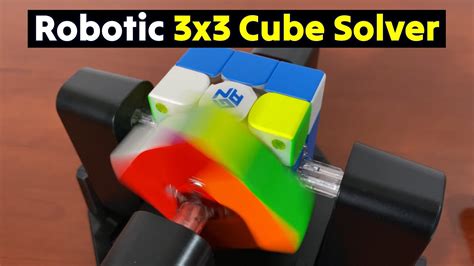 GAN Robot Tested Robotic Cube Solver With App Gadgetify YouTube