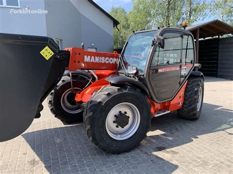 Manitou MT 732 Telehandler For Sale Ukraine Plebanivka VU33632