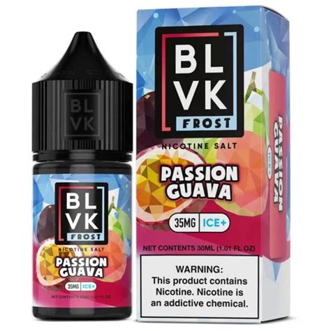 Nicsalt BLVK Frost Passion Guava 30ml Podvape Loja Online