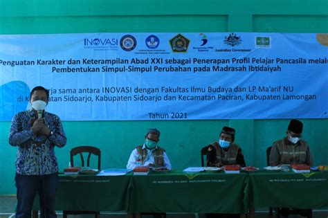 Dukung SDG Bidang 4 FIB UNAIR Bareng INOVASI Adakan Pengmas Di Paciran