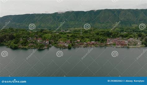 Toba Lake and Samosir Island. Sumatra, Indonesia. Stock Video - Video ...