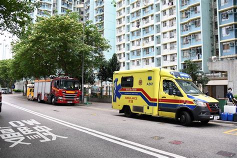 深水埗富昌邨單位起火 七旬翁燒傷送院 社會事