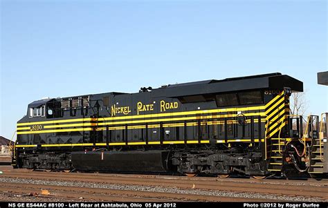 NS GE ES44AC #8100 Nickel Plate Road Heritage Unit Photo Page