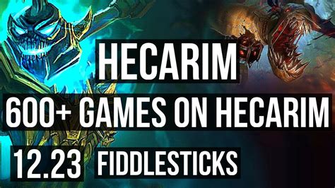 Heca Vs Fiddle Jng Games Dominating Euw Master