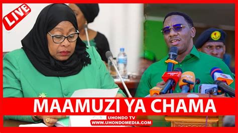 LIVE MAAMUZI MAGUMU YA CCM MAKONDA ANATOA TAMKO MUDA HUU MAZITO