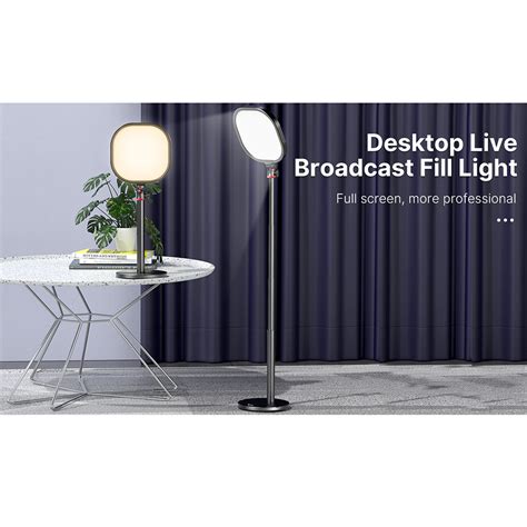 Ulanzi Vijim K7 LED Video Light with Adjustable Table Stand - Matrix ...