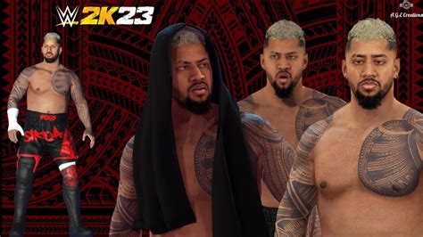 Unleashing Solo Sikoa In Wwe K Mod Showcase Wwe K Countdown