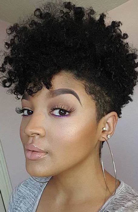 Natural Mohawk Hairstyle Natural Hair Styles For Black Women Natural