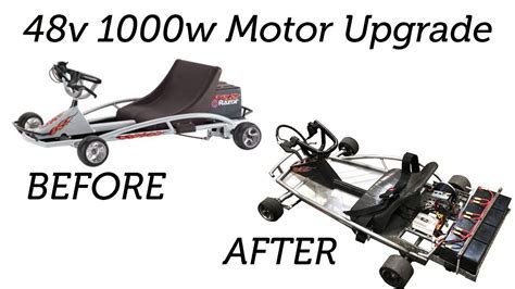 Razor Ground Force Go Kart Upgraded To 48v 1000w Motor In 2023 Go Kart Kart S Electric Go Kart