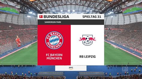 Bayern Munich Vs Rb Leipzig Bundesliga Fifa Simulation Youtube