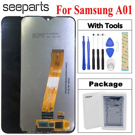 Diuji Bekerja Untuk Samsung Galaxy A01 LCD Layar Sentuh Digitizer