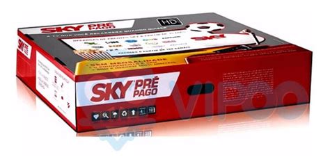 Kit Completo Sky Pr Pago Flex Hd Pronta Entrega R Em