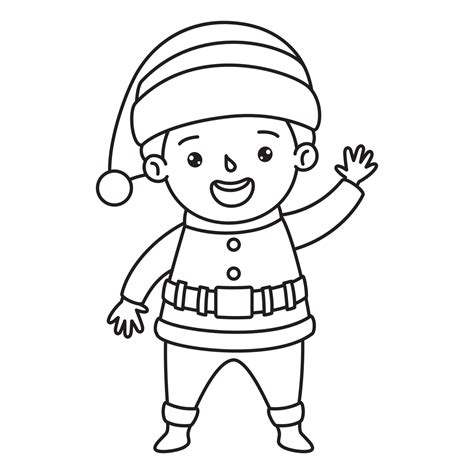 Line Art Drawing For Kids Coloring Page 13400525 Vector Art at Vecteezy