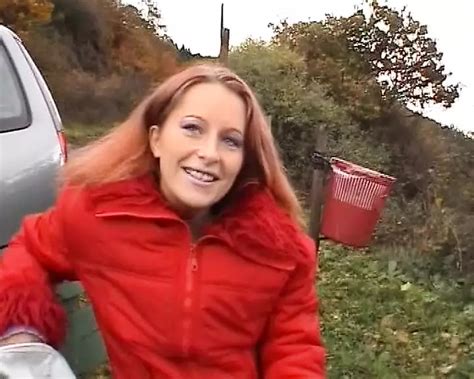 Watch This Slut Pleasing Herself Beside The Road German Public Sex Porn Xhamster