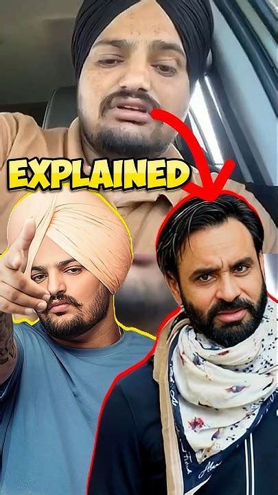 Sidhu Moose Wala Instagram Live For Babbu Maan Controversy Explained Youtube