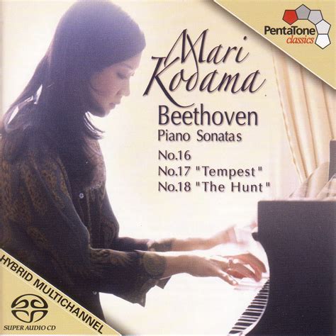 Beethoven Piano Sonatas Nos 16 18 Album Of Mari Kodama Buy Or