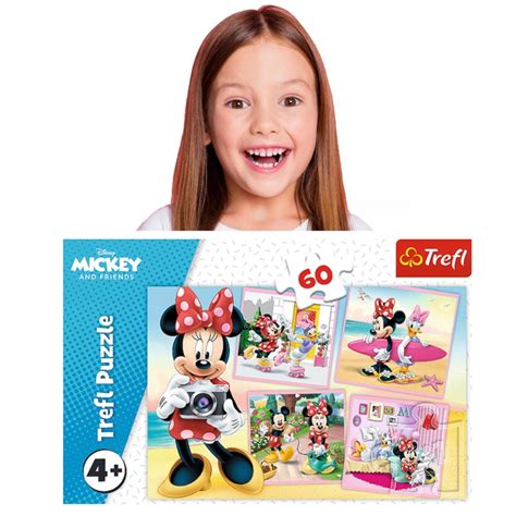 Puzzle Trefl Disney Myszka Minnie Puzzle Dla Latka Element W