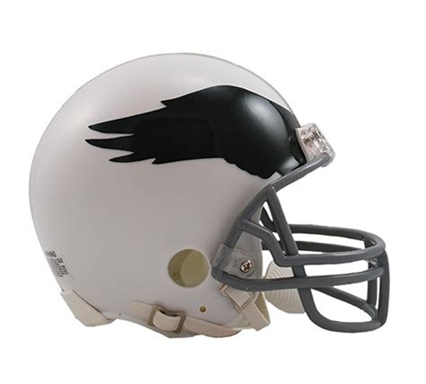 PHILADELPHIA EAGLES 1969 THROWBACK MINI FOOTBALL HELMET | eBay