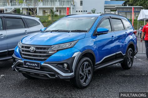 本地发布全新 Toyota Rush，两个等级预估价从rm93k起 20181018 Toyota Rush S Launchext 5