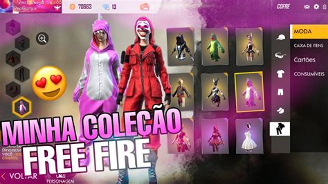 Mostrando A Conta Feminina Mais Gemada Do Free Fire Youtube