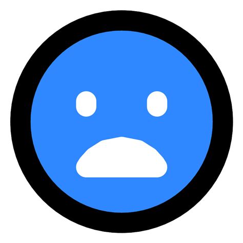 Frowning Face Whit Open Mouth Vector Svg Icon Svg Repo