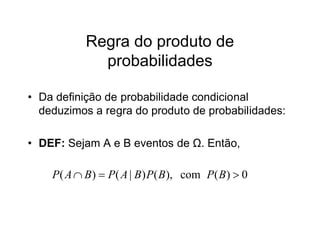 Aula Probabilidade Condicional Ppt