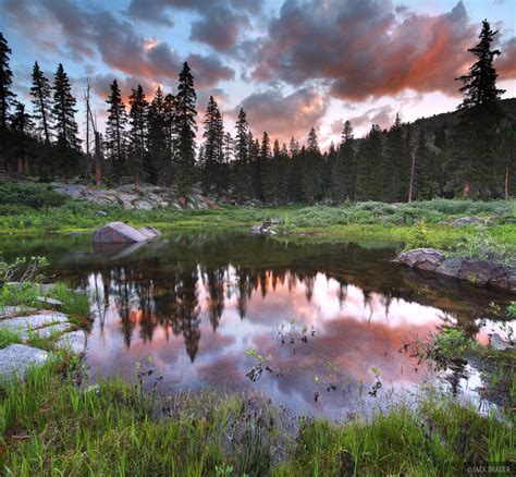 Flint Lake Sunset | Weminuche Wilderness, Colorado | Mountain ...