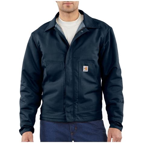 Carhartt® Flame Resistant Quilt Lined Canvas Dearborn Jacket 184589