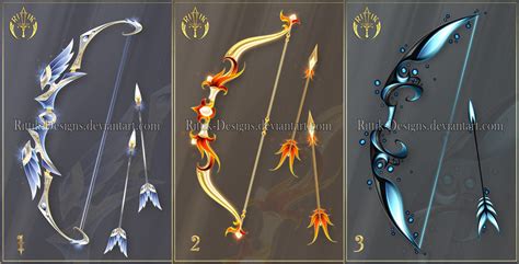 Closed Bows Adopts 11 By Rittik Designs On Deviantart