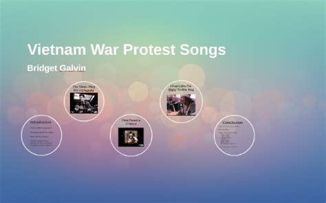 Vietnam War Protest Songs by